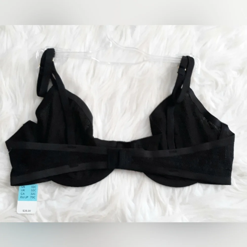 NWT Sam Edelman Unlined Demi Bra 32C